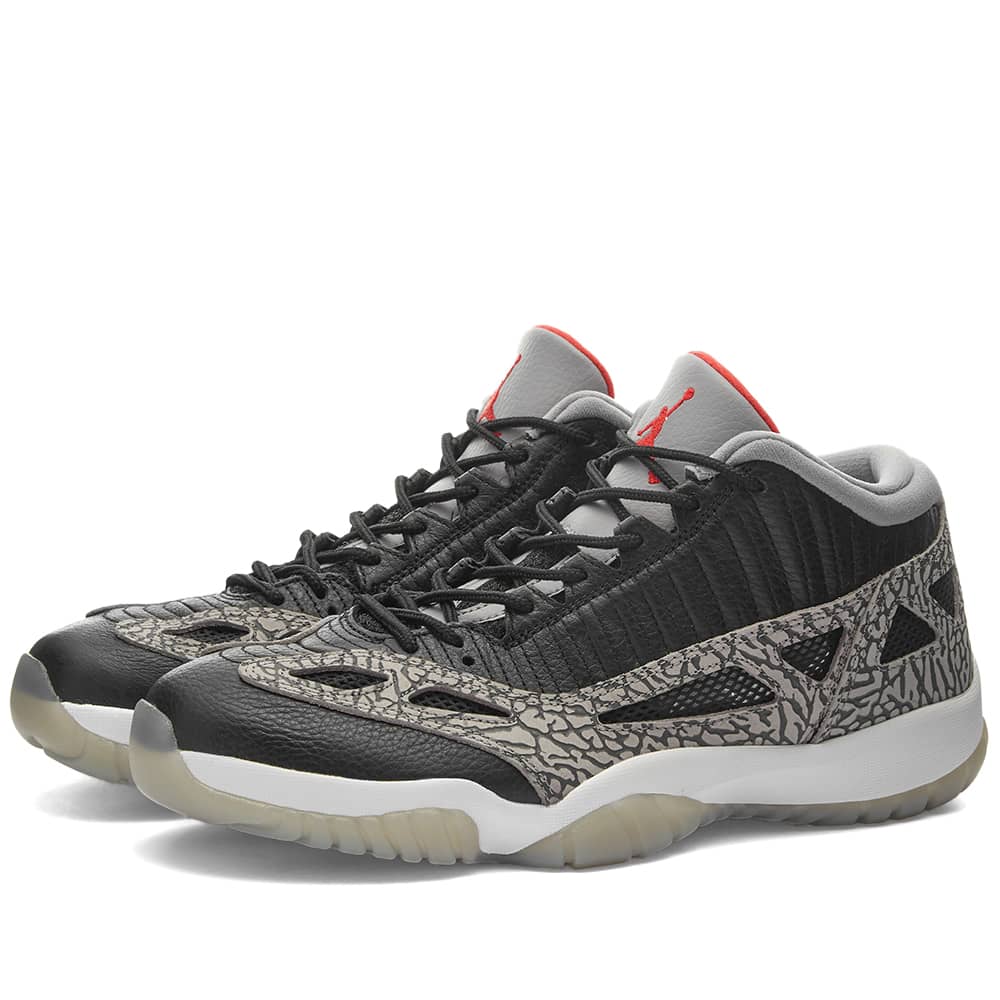 jordan retro 11 ie black cement