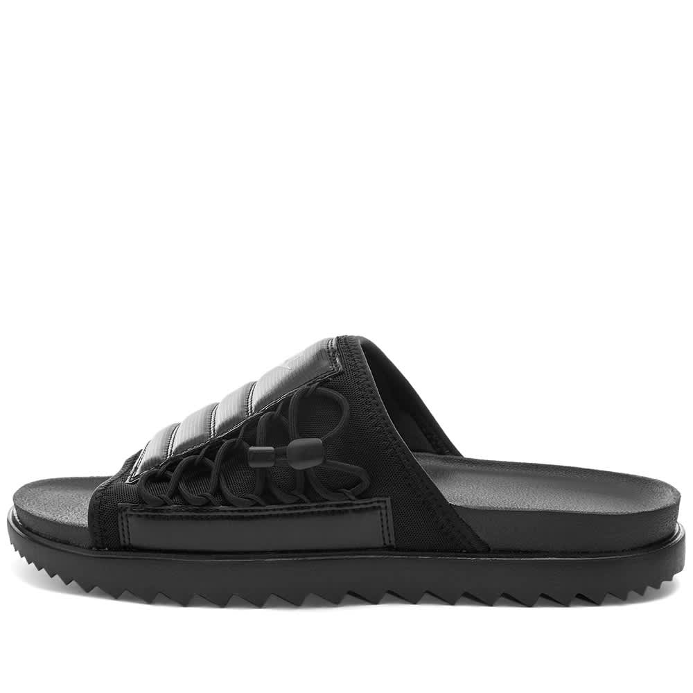 nike asuna slide all black