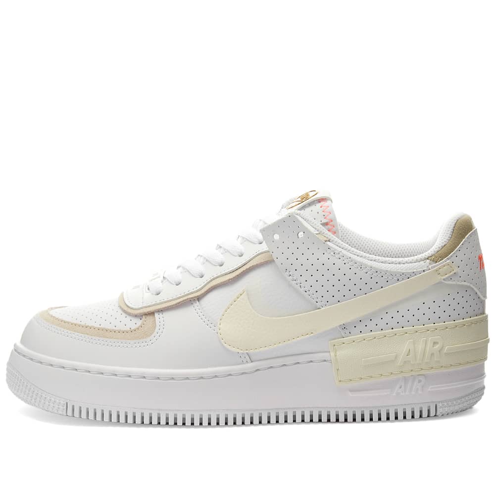 Nike Air Force 1 Shadow W White, Sail, Stone & Pink | END. (AU)