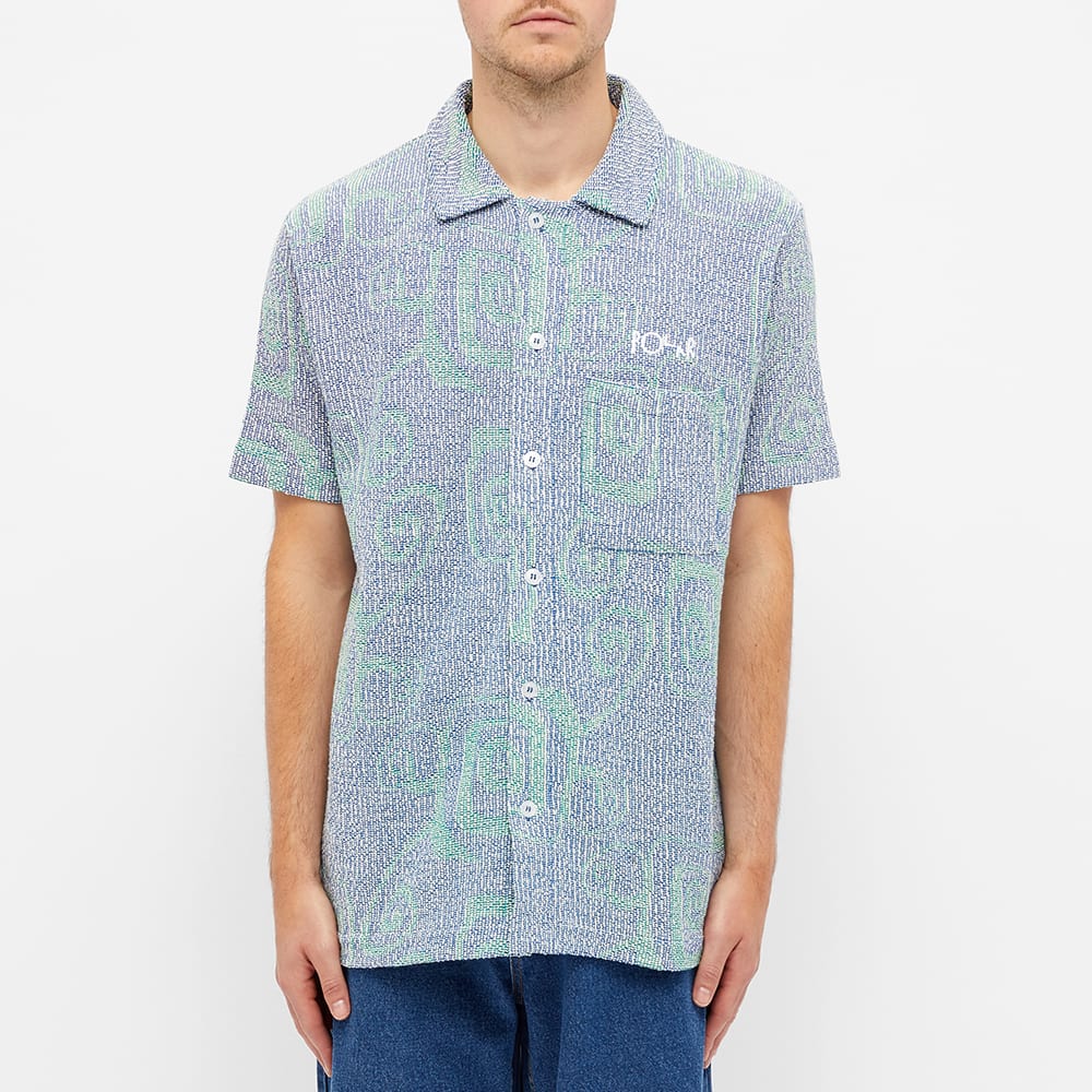 polar skate co patterned shirt