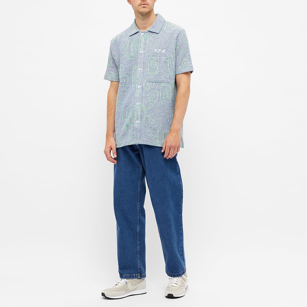 polar skate co patterned shirt