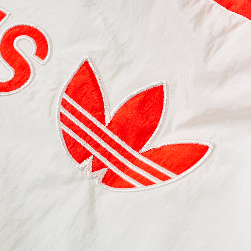 red and white adidas jacket