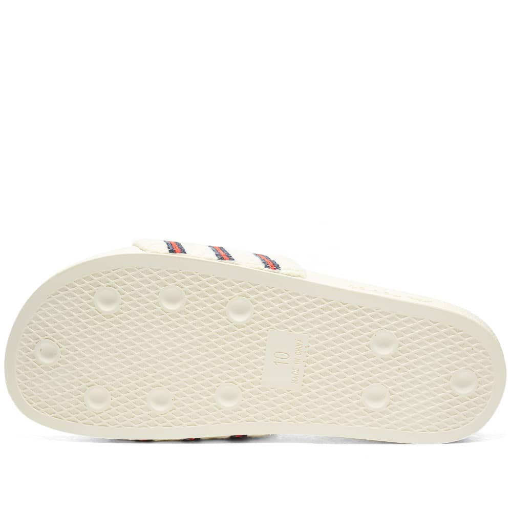 extra butter x adidas consortium adilette cableknit slides