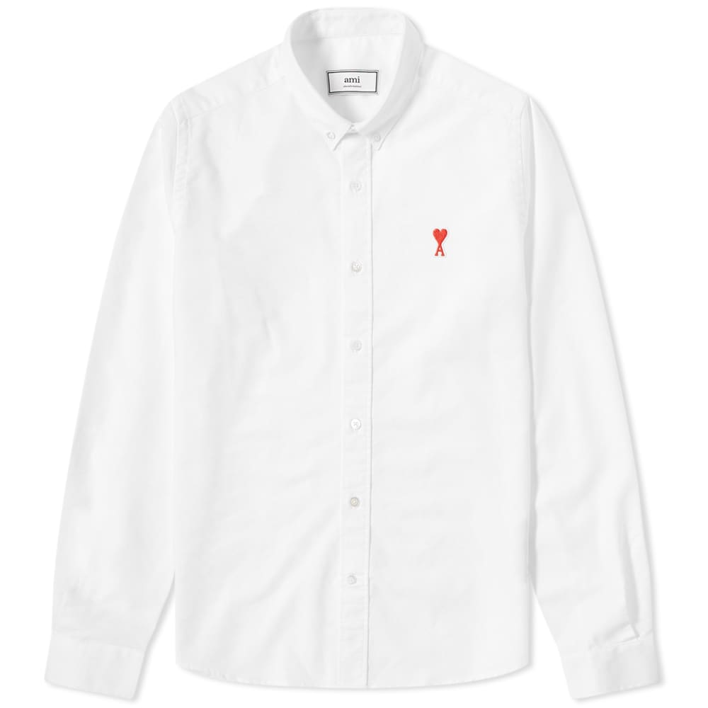 logo button down shirts