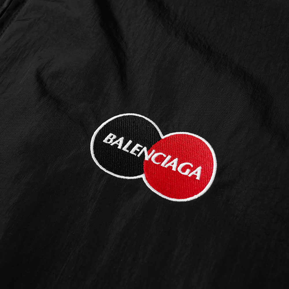 balenciaga windbreaker black