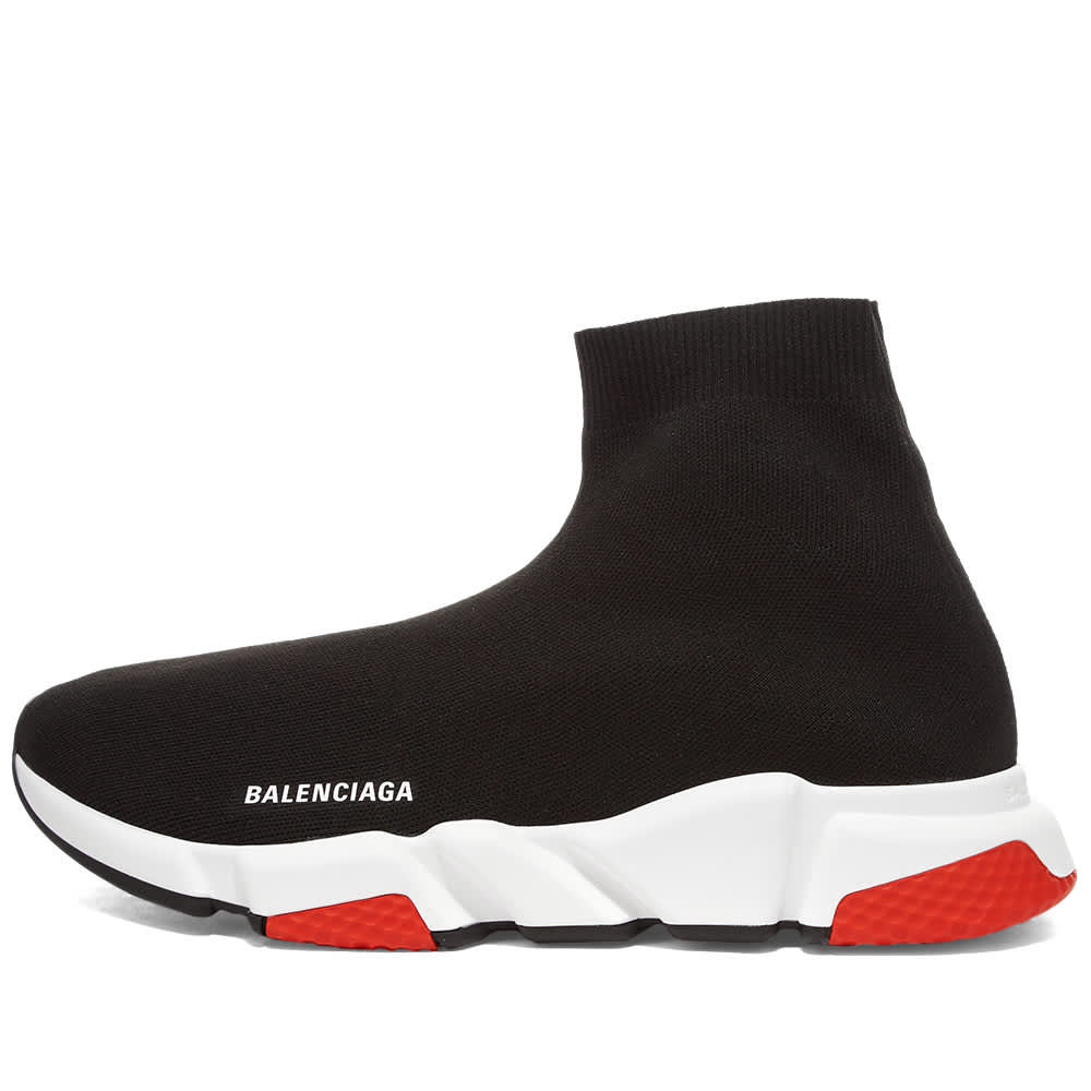 balenciaga white red