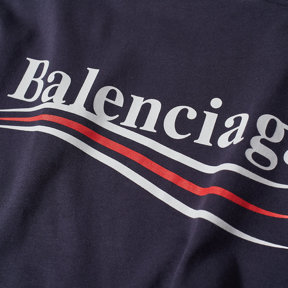 balenciaga navy tee