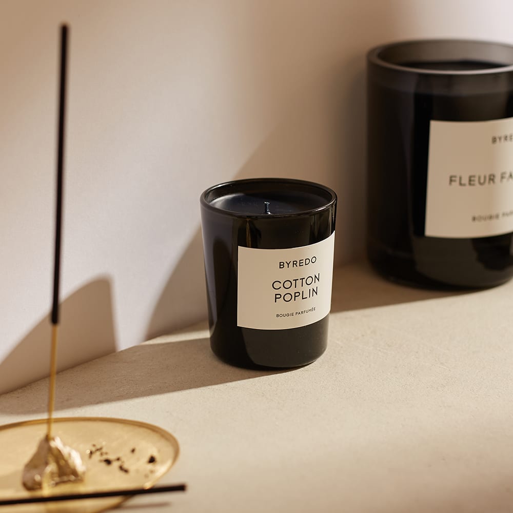 Byredo Cotton Poplin Mini Candle 70g END.
