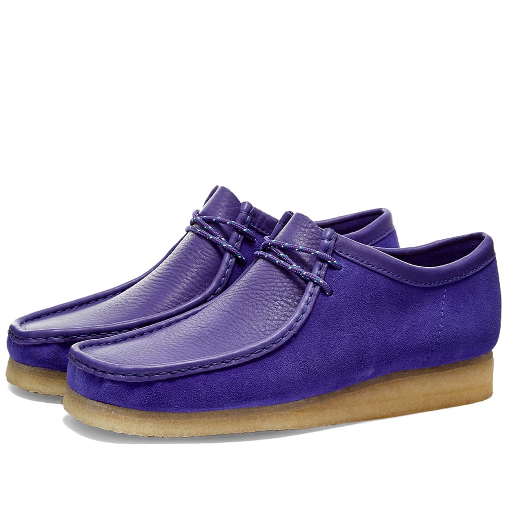 Clarks Originals Wallabee Purple Combi Suede | END. (US)