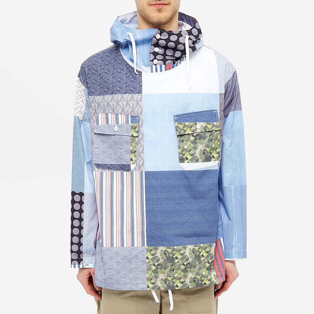 engineered garments madras cagoule