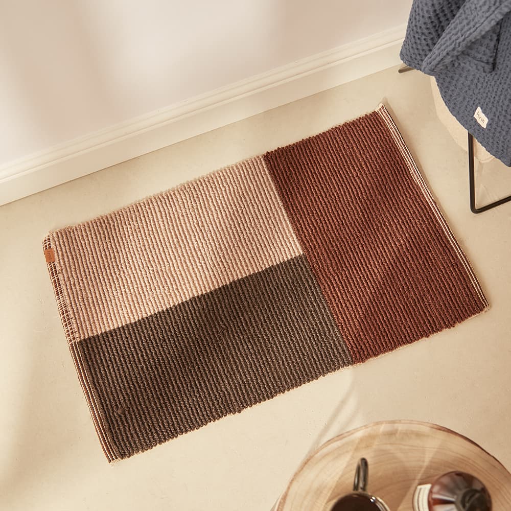 Ferm Living Pile Bathroom Mat Brown END.