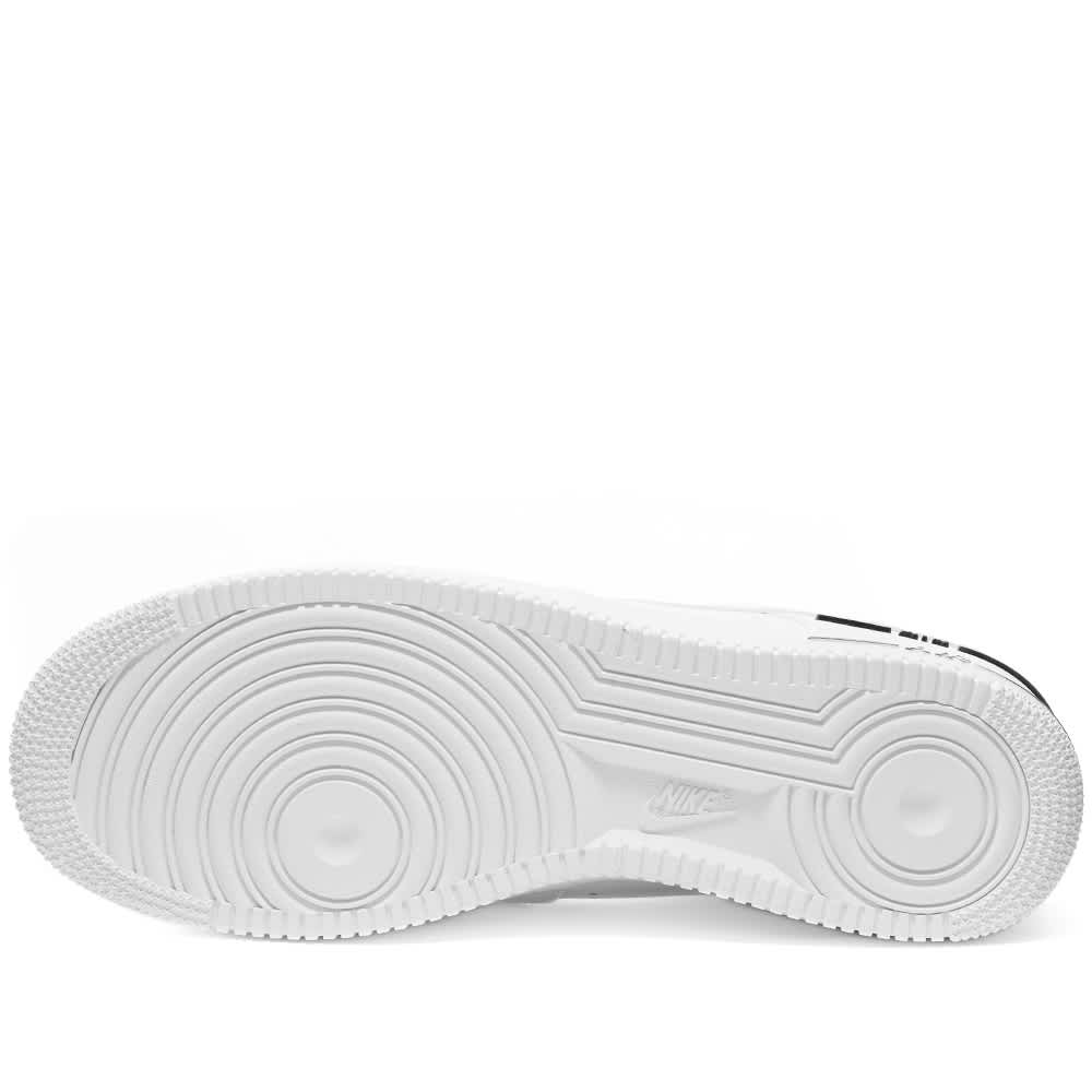 nike air force 1 07 lv8 white black