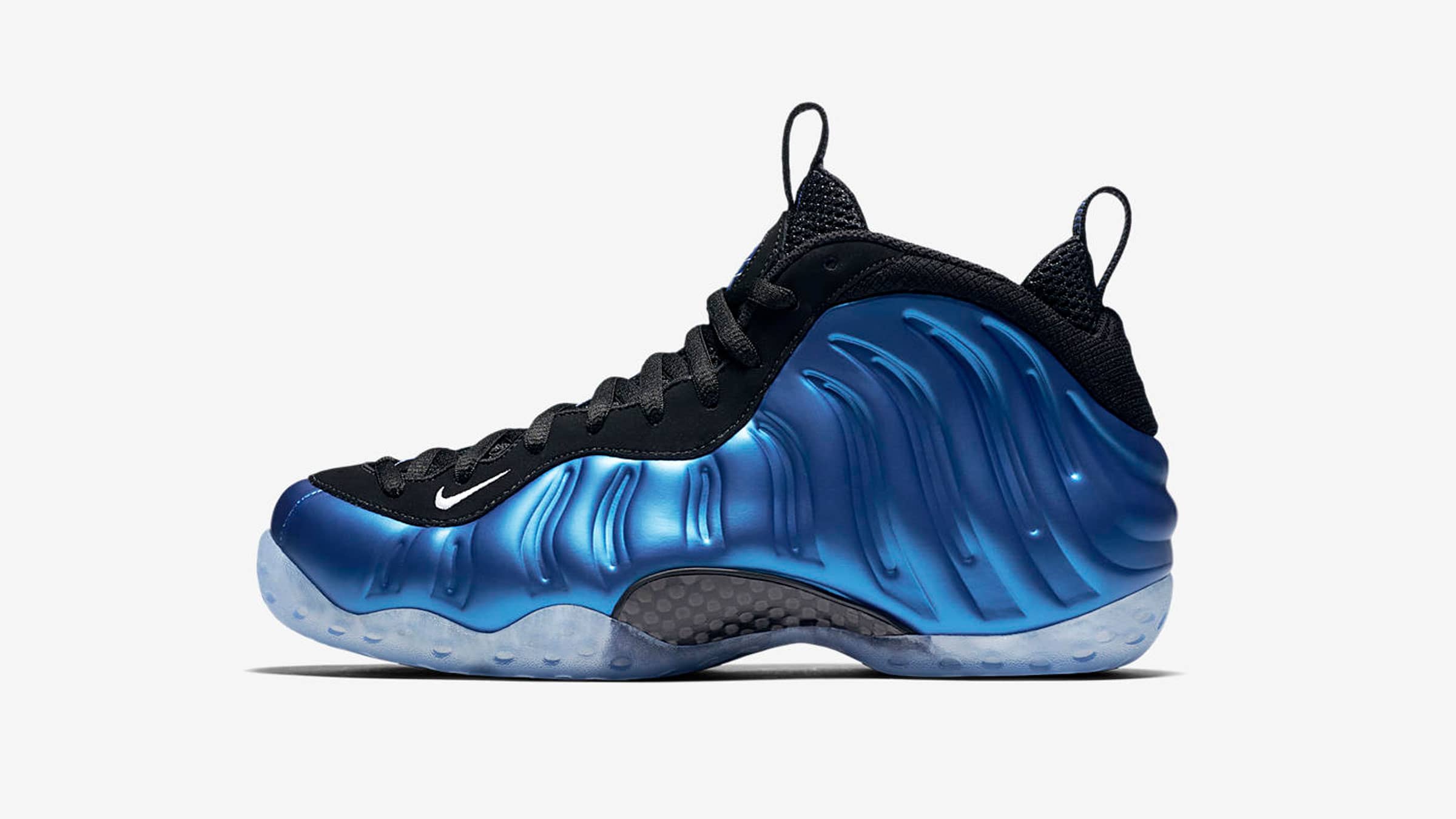 dark neon royal foamposite