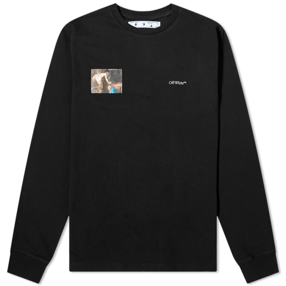 off white caravaggio tee black