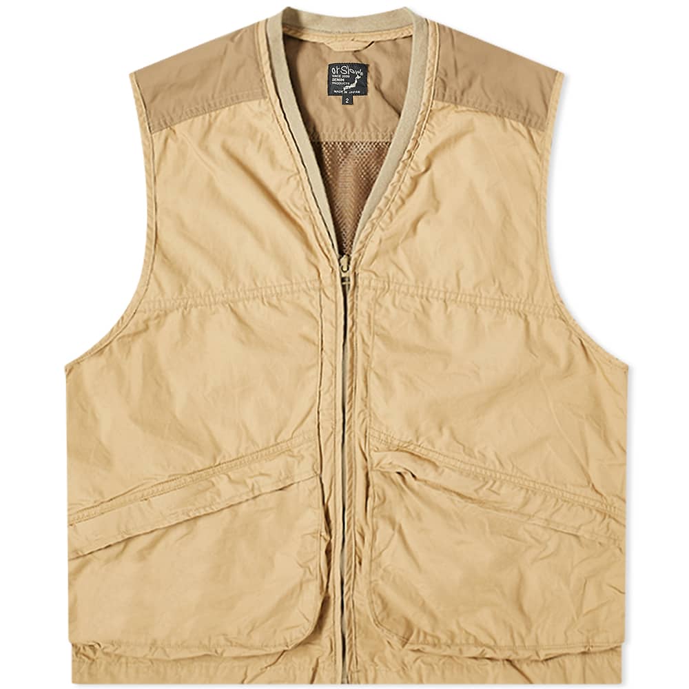 orSlow Utility Vest Khaki END.