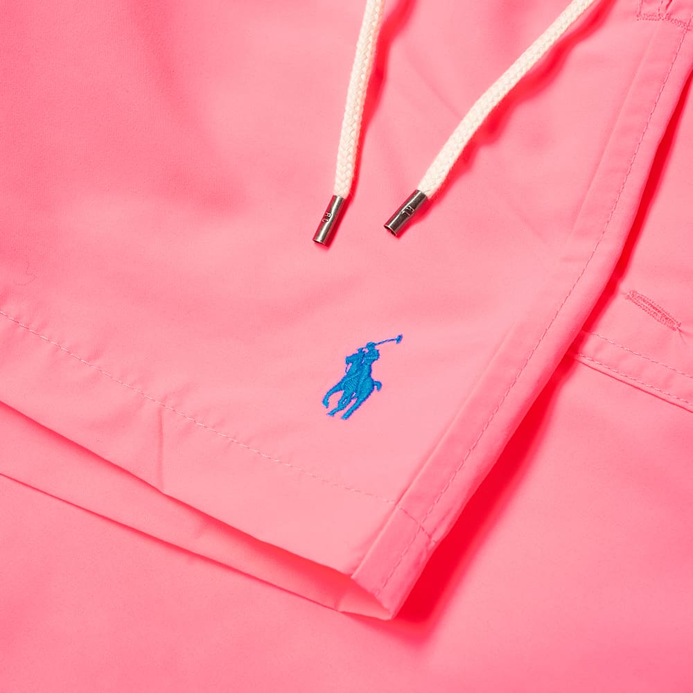 ralph lauren traveller swim shorts pink