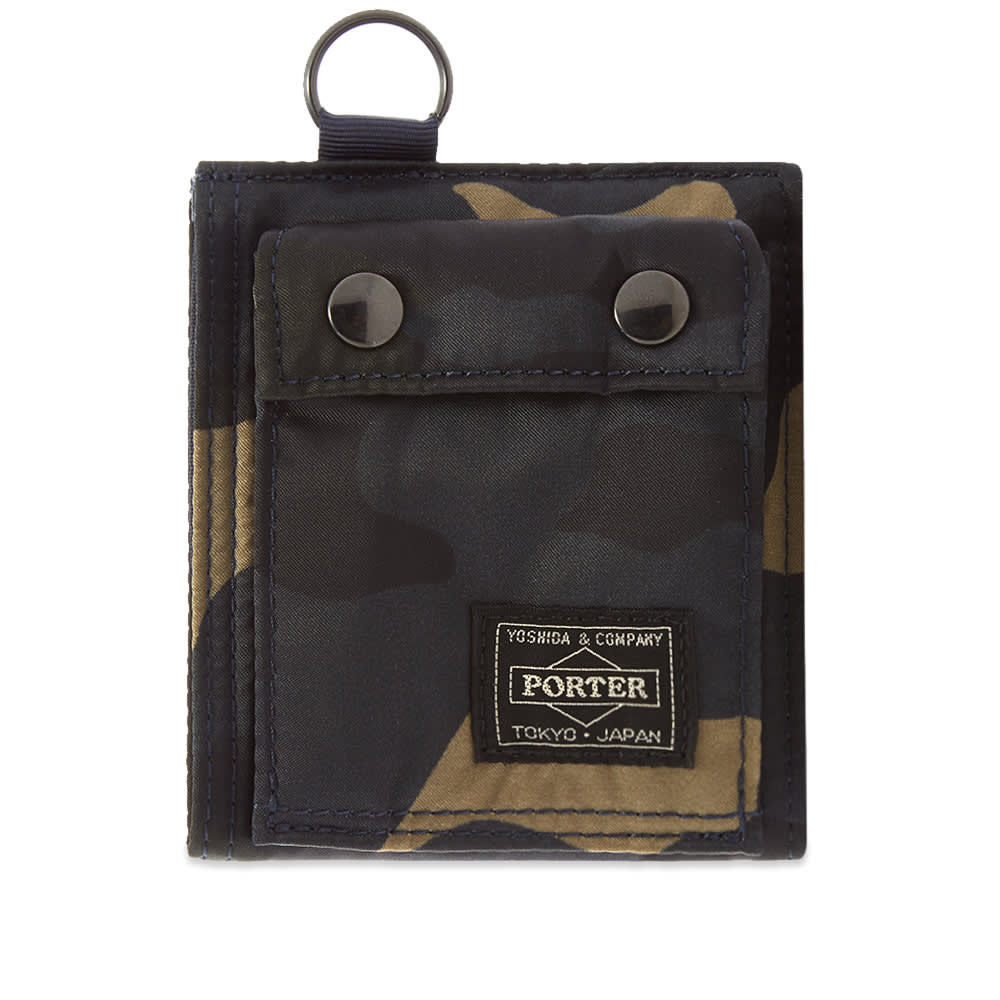 PorterYoshida & Co. Counter Shade Wallet Woodland Khaki END. (US)