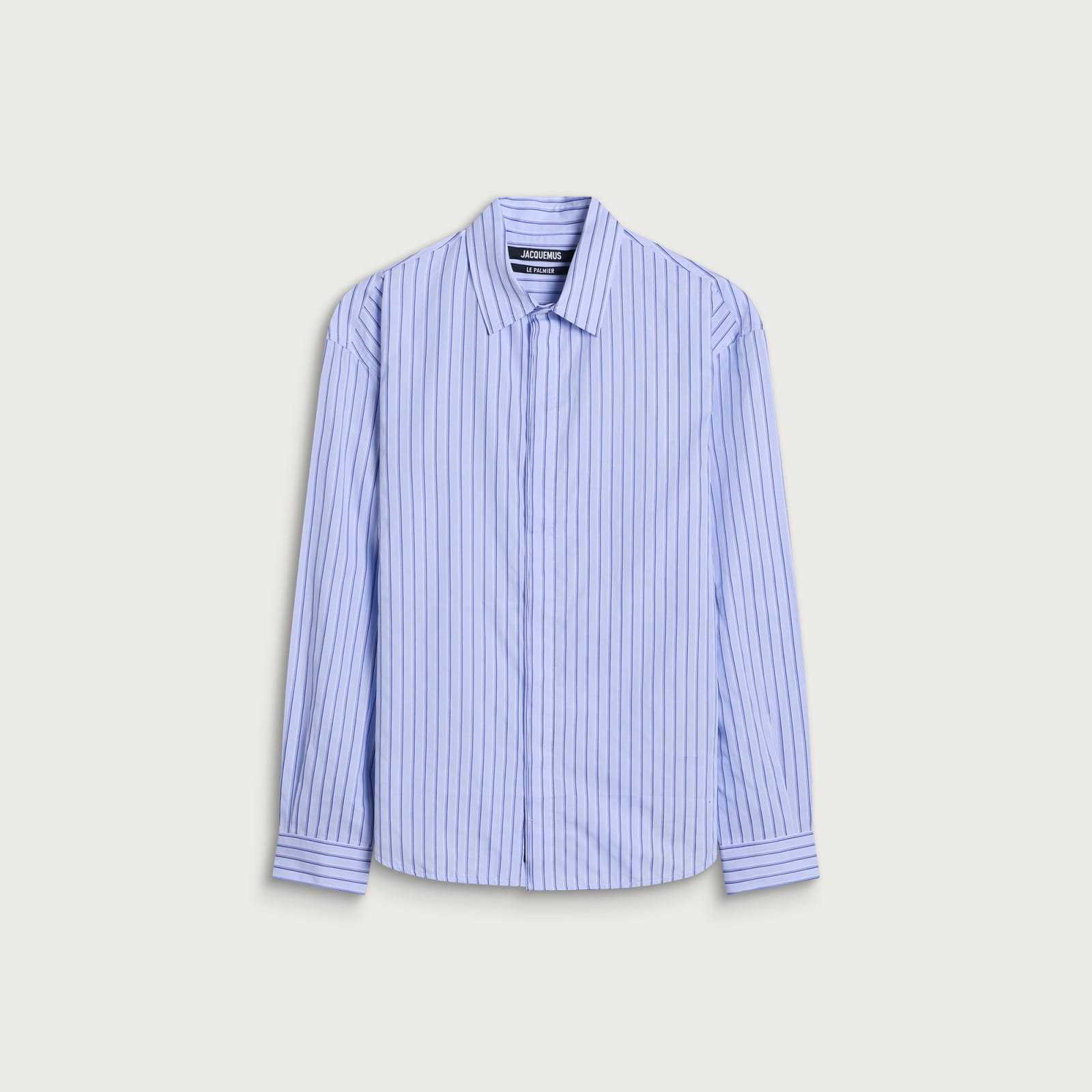 자크뮈스 Simon Stripe 셔츠 빅 독 블루 스트라이프