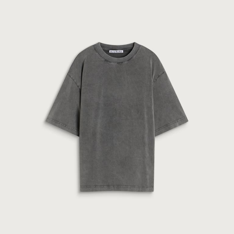 아크네스튜디오 Acne Studios Extorr 빈티지 티셔츠 페이디드 블랙