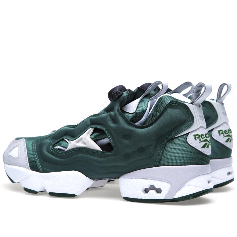 reebok pump green
