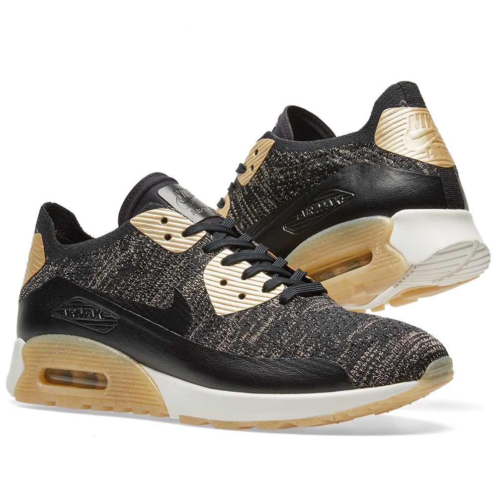 Nike W Air Max 90 Ultra 2.0 Flyknit Black | END.
