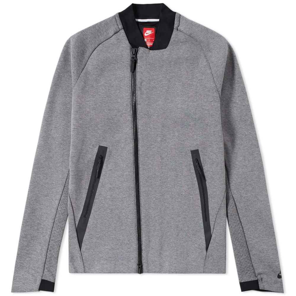 Nike Tech Fleece Jacket Carbon Heather END.