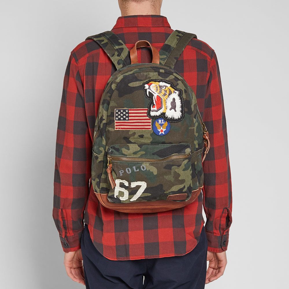 Polo Ralph Lauren Vintage Backpack Camo END.