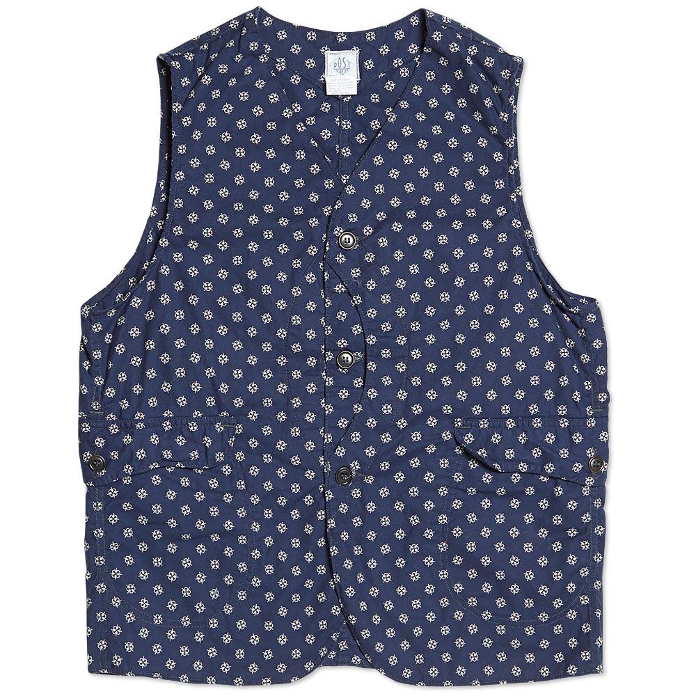 Royal Blue Calico Dress