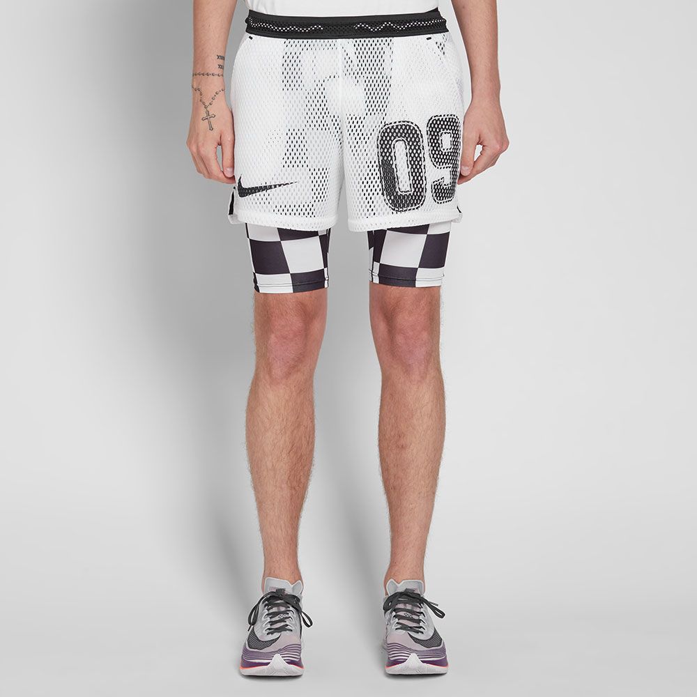 off white nike shorts grid