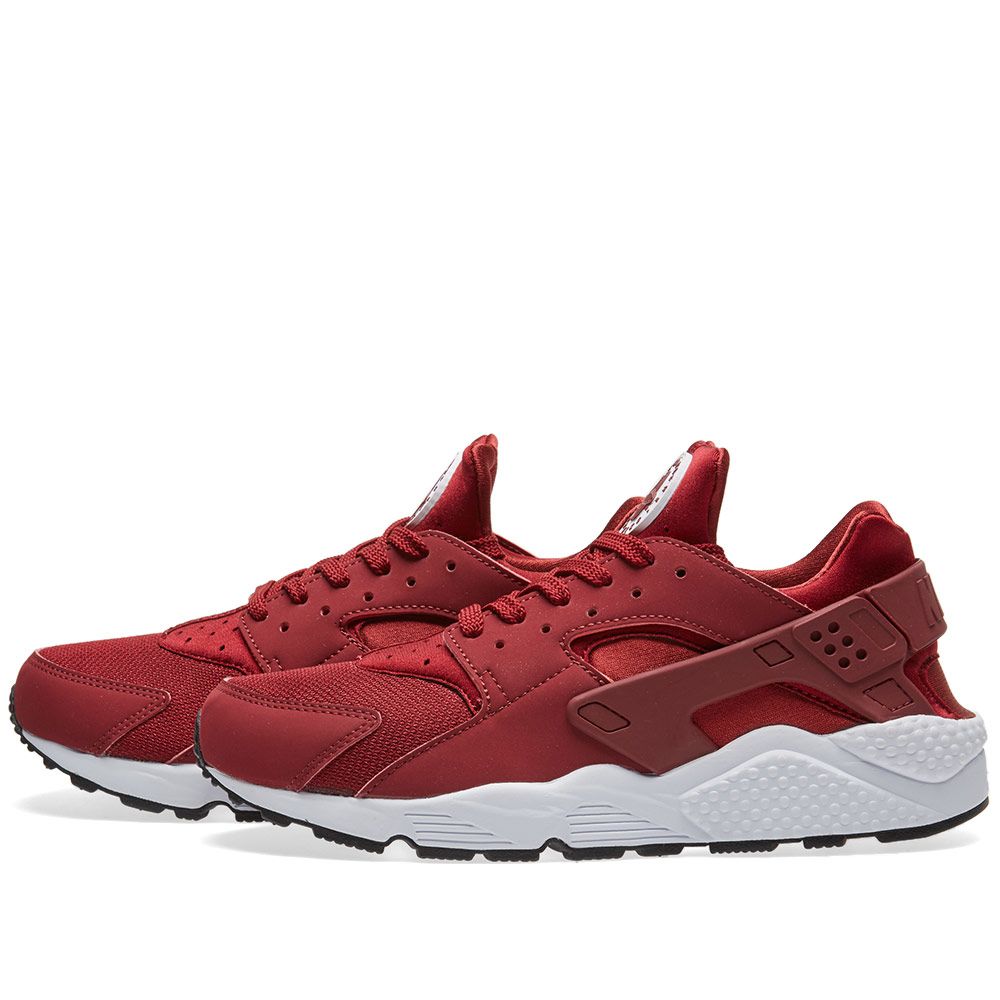 red and white huarache