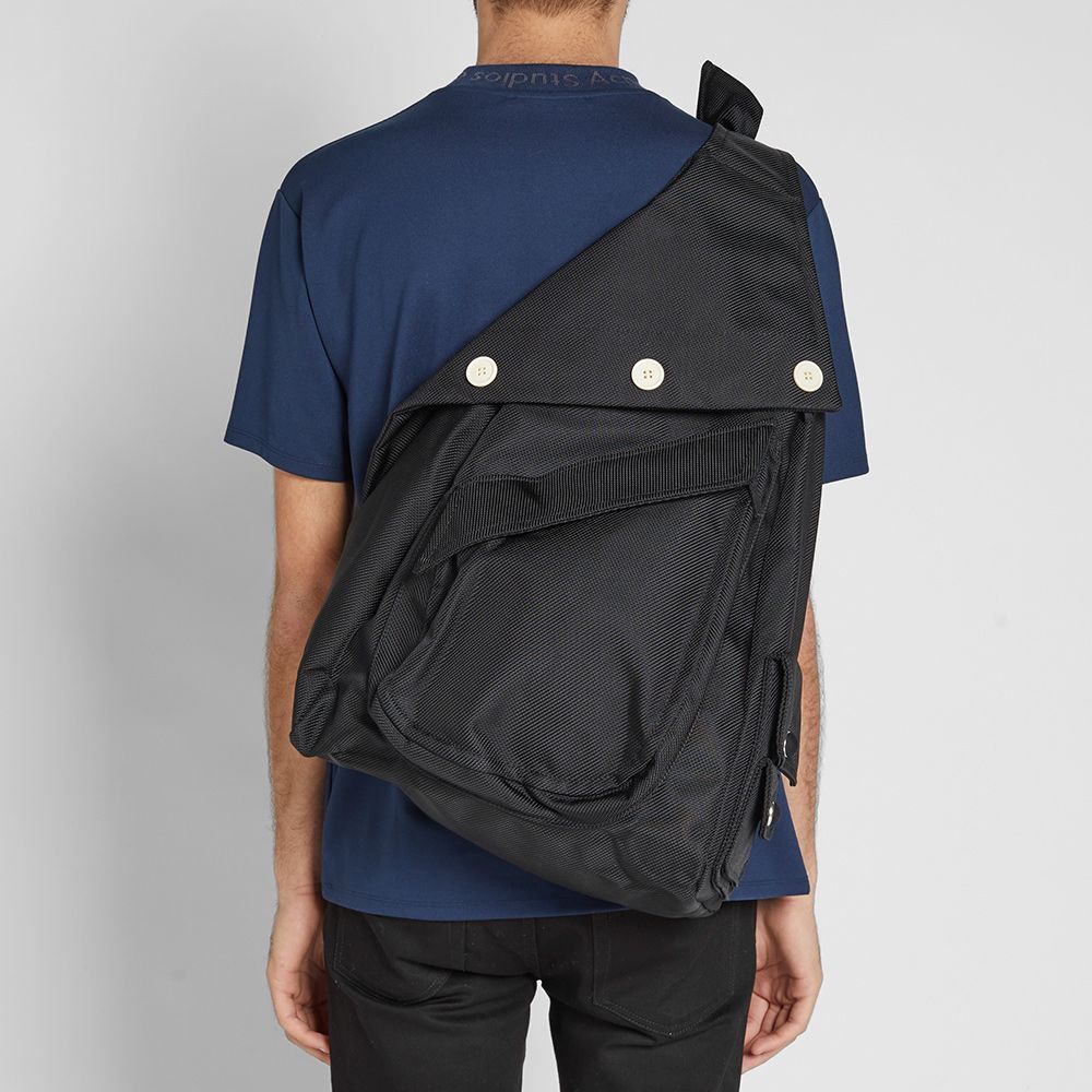 Eastpak x Raf Simons Organized Sling Backpack Black Structured END.