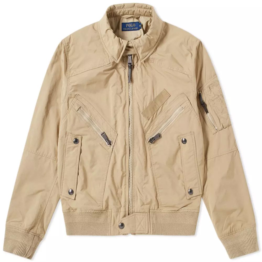 ralph lauren bomber jacket vintage