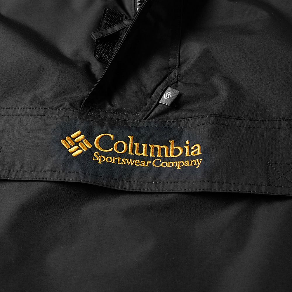 Columbia Challenger Pullover Jacket Black & Golden Yellow END.