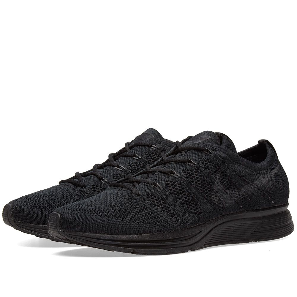 Nike Flyknit Trainer Black & Anthracite | END. Nike Flyknit Trainer Black & Anthracite | END.