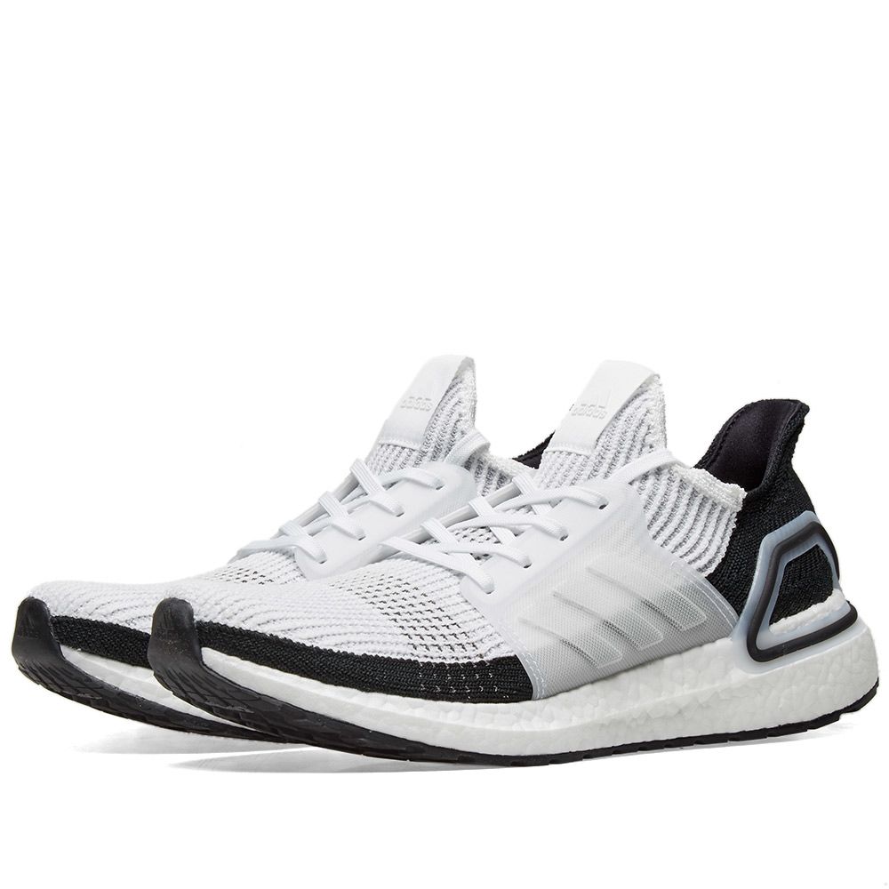 Adidas Ultra Boost 19 White & Grey | END.