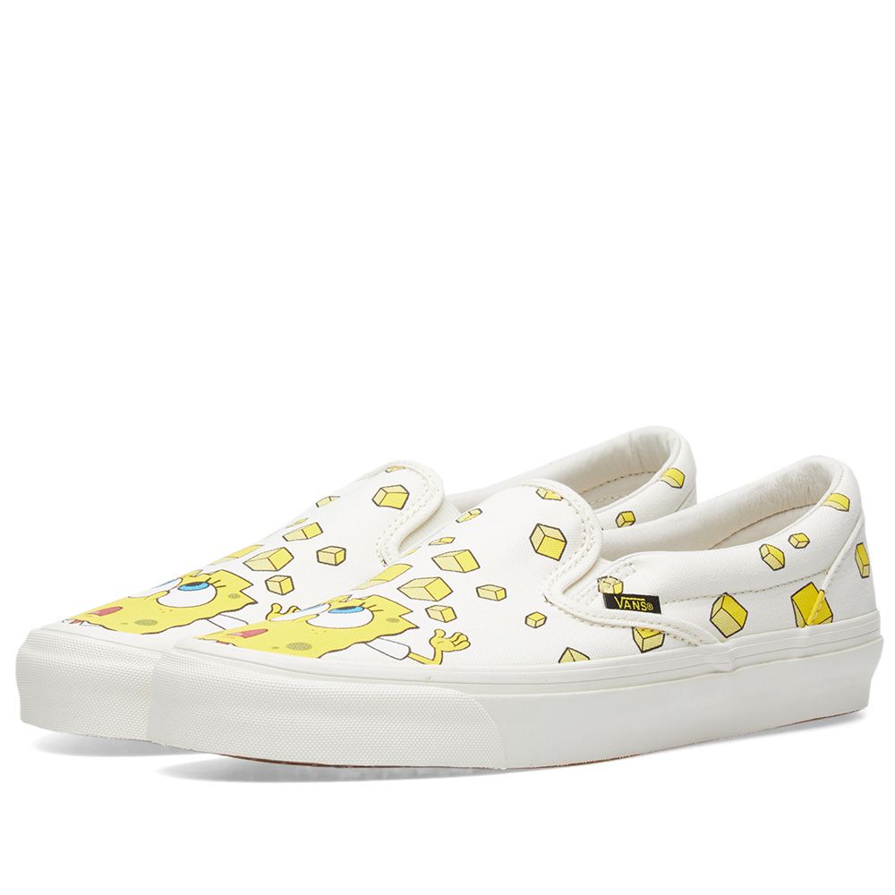 Vans Vault x Spongebob OG Classic Slip On LX Checkerboard ...