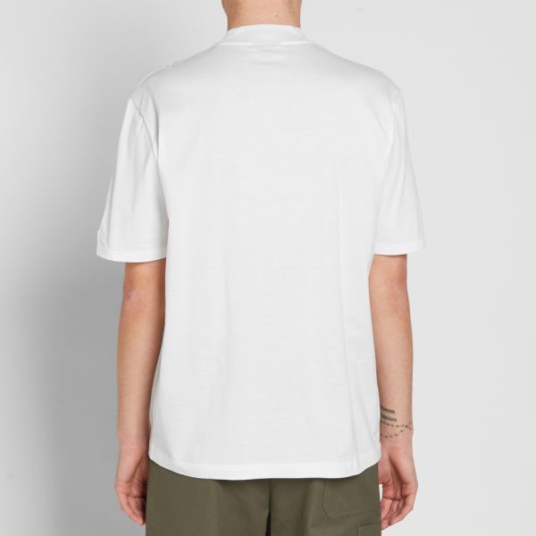 high collar tee