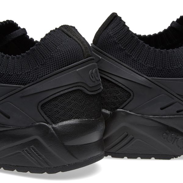 asics gel kayano knit black