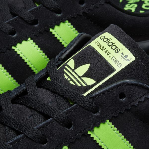 adidas bermuda black and green