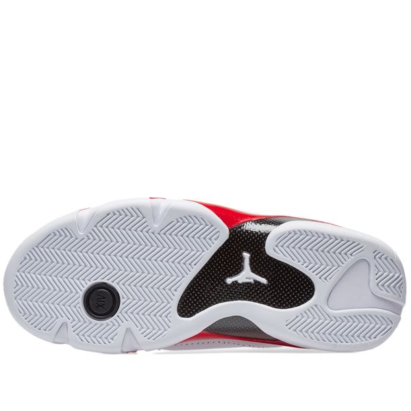 jordan 14 white black varsity red
