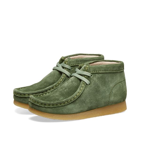green wallabees