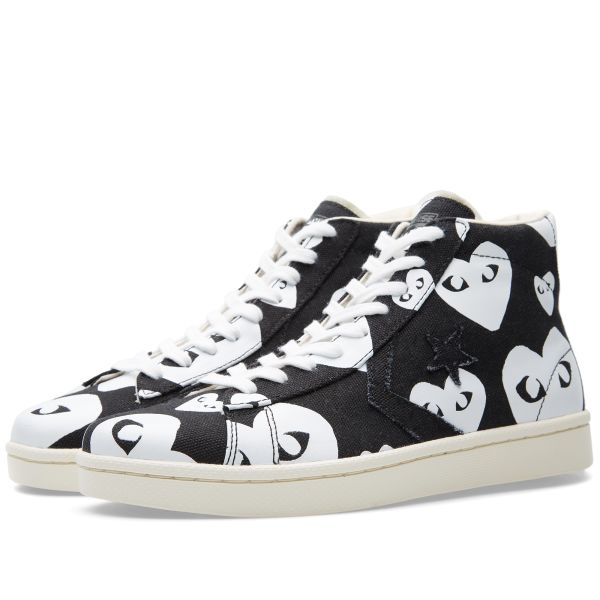 cdg x converse pro leather