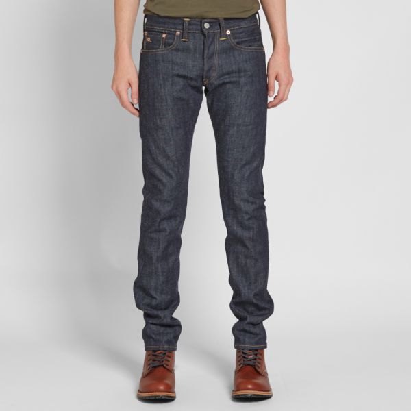 rrl slim fit selvedge jean