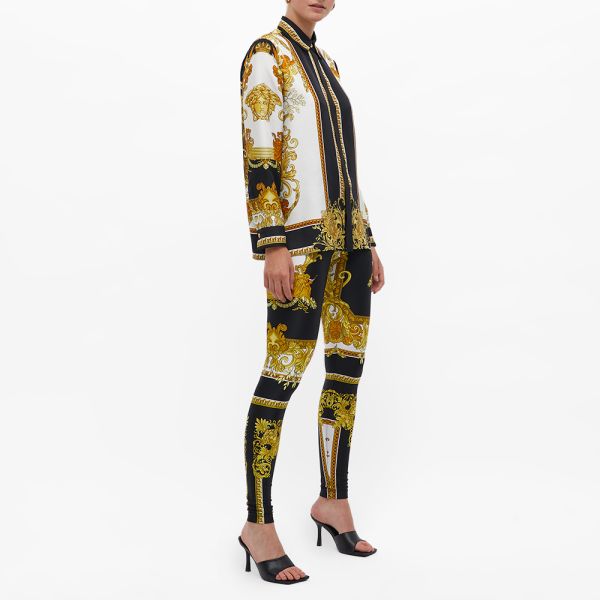 Versace Leggings Black \u0026 Gold \u0026 White 