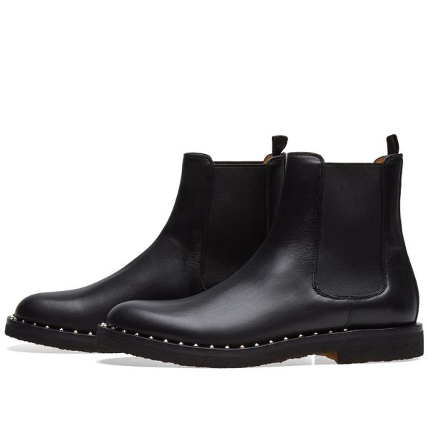 chelsea boots with black studs