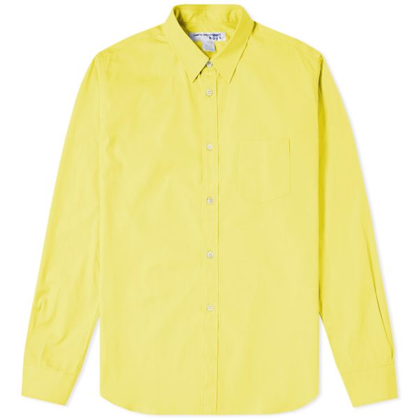 comme des garcons yellow shirt