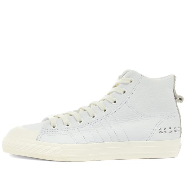 adidas nizza hi white