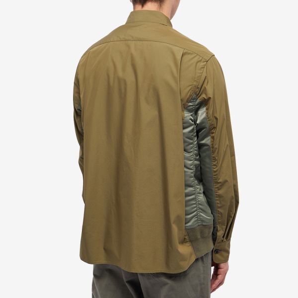 Overshirt khaki clearance