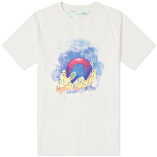 Off white world hand tee clearance
