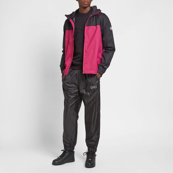 north face pink and black coat